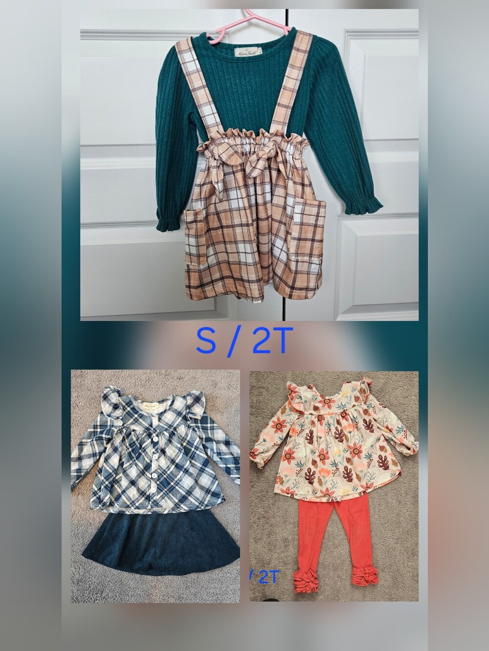 Marie Nicole Girls Toddler 2T Fall Bundle